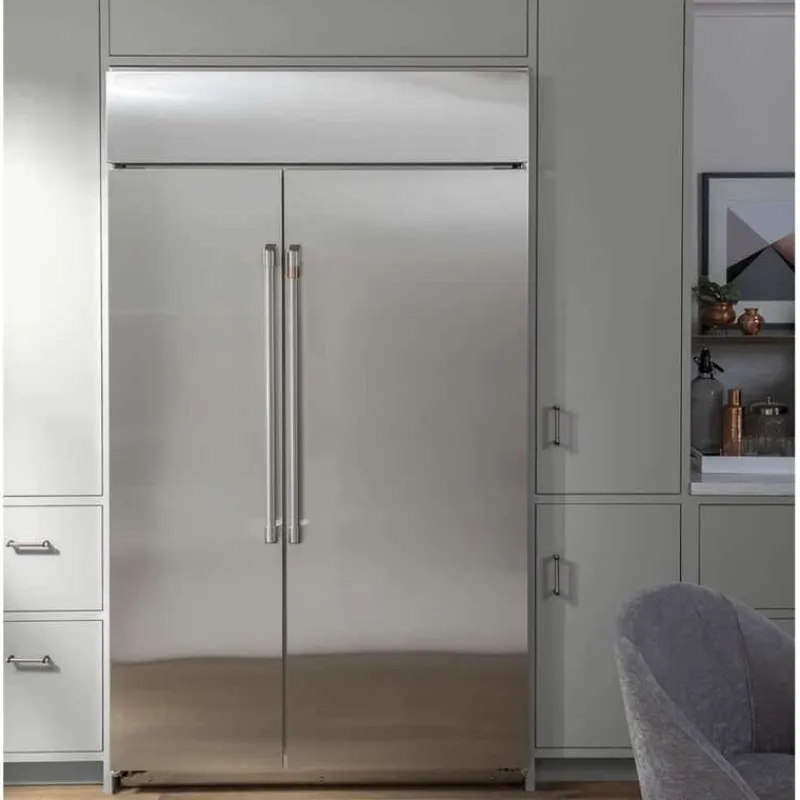 GE Café CAFE 29,6 Cu Ft 48 In Refrigerator Side by side - CSB48WP2NS1