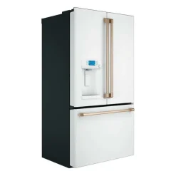 GE Café CAFE 22.2 Cu Ft 36 In Refrigerator Bottom Freezer, French door - CYE22TP4MW2