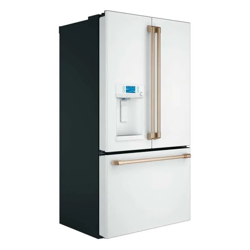 GE Café CAFE 22.2 Cu Ft 36 In Refrigerator Bottom Freezer, French door - CYE22TP4MW2