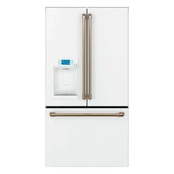 GE Café CAFE 22.2 Cu Ft 36 In Refrigerator Bottom Freezer, French door - CYE22TP4MW2