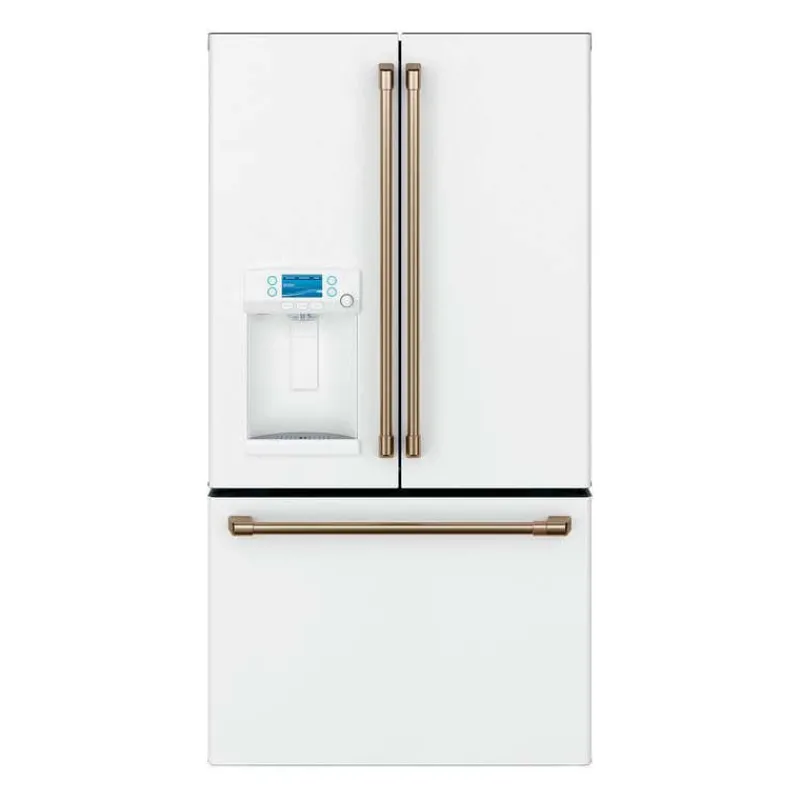 GE Café CAFE 22.2 Cu Ft 36 In Refrigerator Bottom Freezer, French door - CYE22TP4MW2