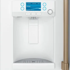 GE Café CAFE 22.2 Cu Ft 36 In Refrigerator Bottom Freezer, French door - CYE22TP4MW2