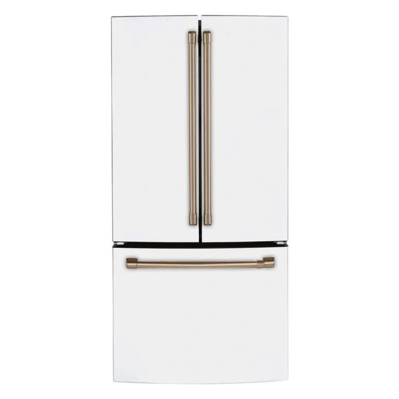 GE Café CAFE 18.6 Cu Ft 33 In Refrigerator Bottom Freezer, French door - CWE19SP4NW2