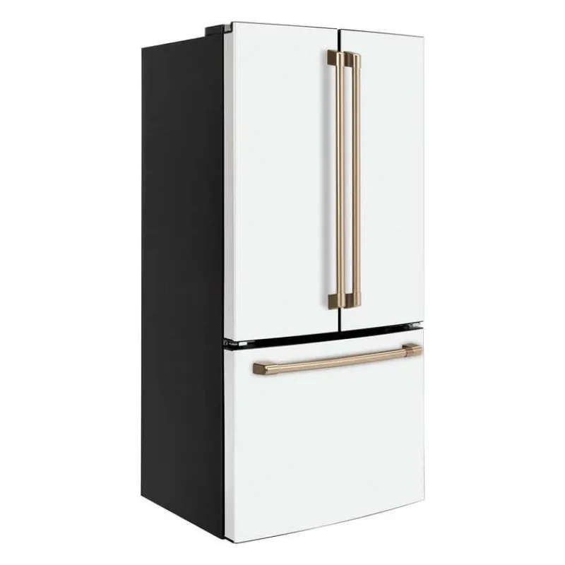 GE Café CAFE 18.6 Cu Ft 33 In Refrigerator Bottom Freezer, French door - CWE19SP4NW2