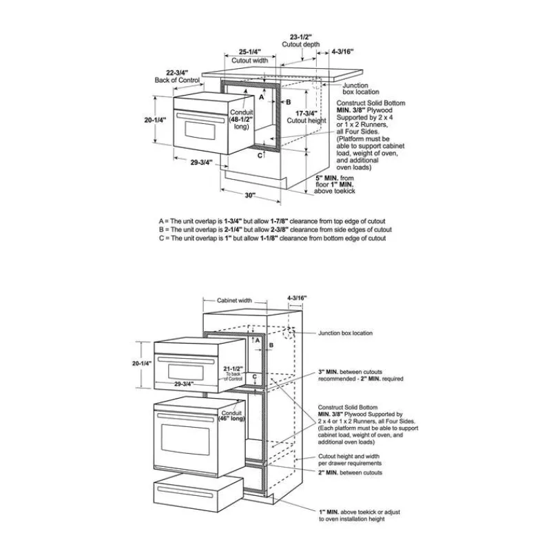 GE Café CAFE Built-In Wall Oven 30" - CSB923P2VS1