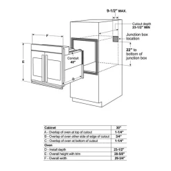 GE Café CAFE Built-In Wall Oven 30" Electric - CTS90FP4NW2