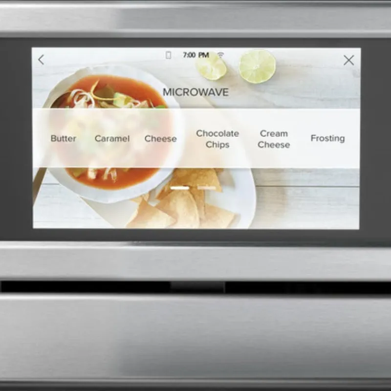 GE Café CAFE Built-In Wall Oven wuth Custom Speed Cook 30" - CSB913P2VS1