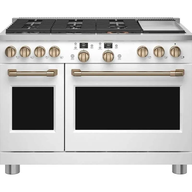 GE Café CAFE Commercial-Style Range 48" Electric Gas - C2Y486P4TW2