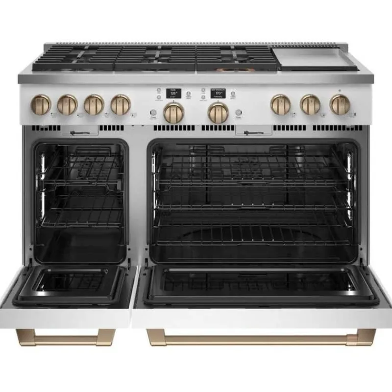 GE Café CAFE Commercial-Style Range 48" Electric Gas - C2Y486P4TW2