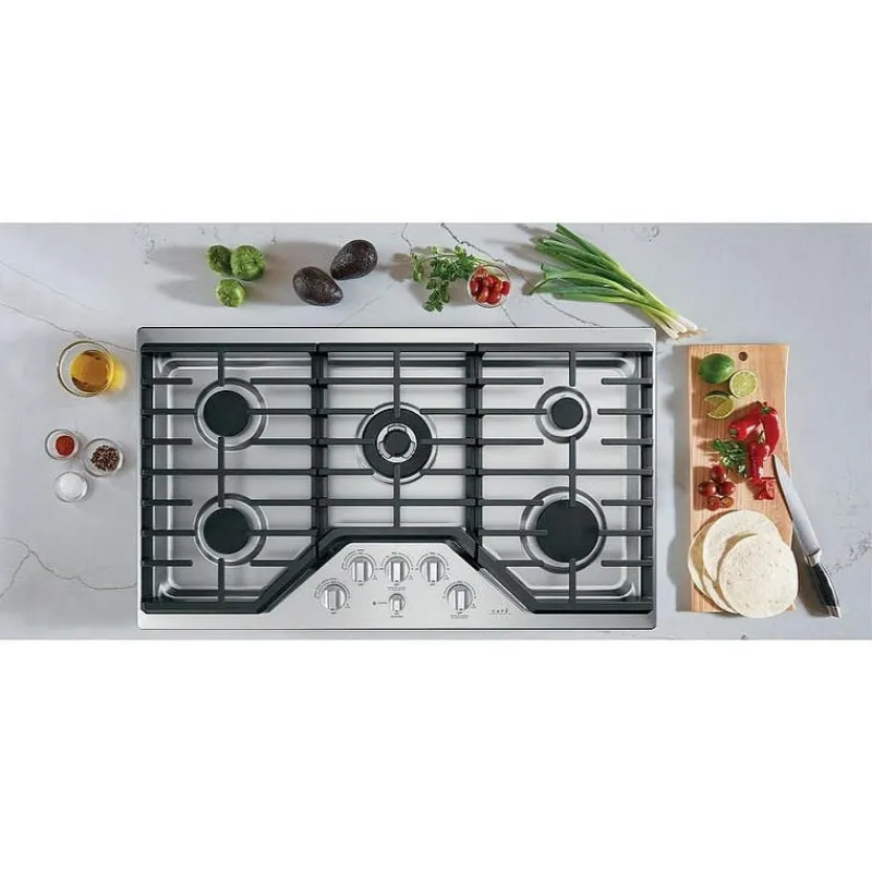 GE Café CAFE Cooktop Gas 36" - CGP95362MS1