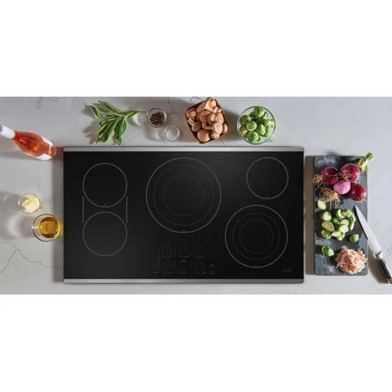 GE Café CAFE Cooktop Glass-Ceramic 36" - CEP90362TSS