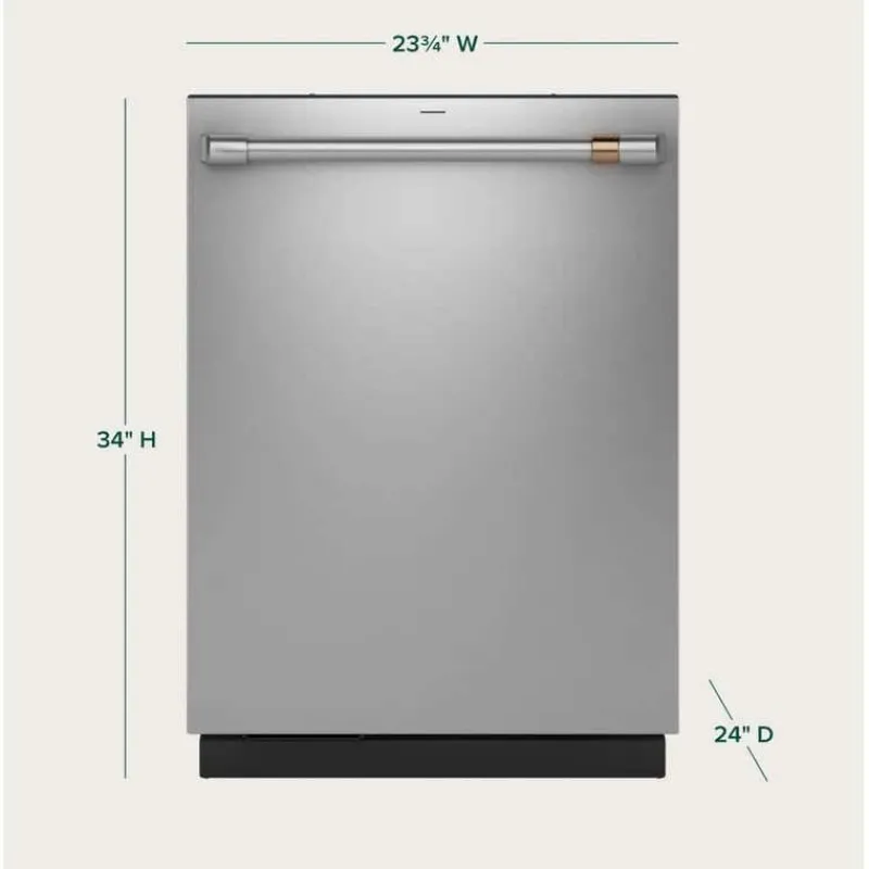 GE Café CAFE Dishwasher Built-In 24" 39dB - CDT888P2VS1