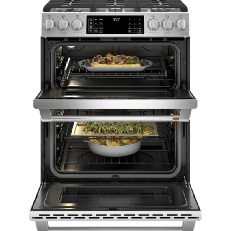 GE Café CAFE Dual-Fuel Range 30" Dual Energy Gas - CC2S950P2MS1