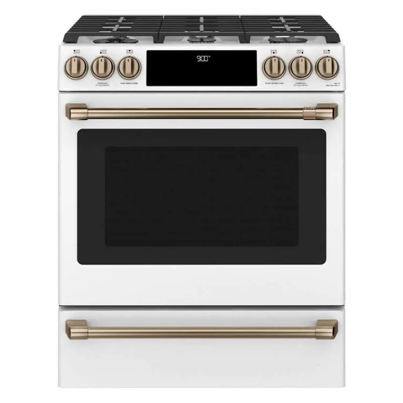 GE Café CAFE Dual-Fuel Range 30" Dual Energy Gas - CC2S900P4MW2