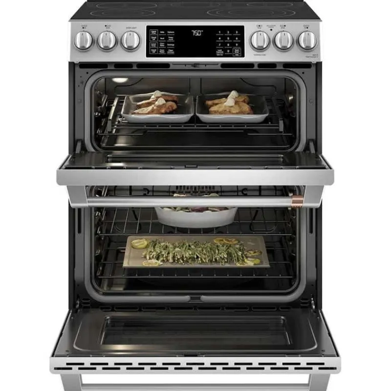 GE Café CAFE Range 30" Electric Glass-Ceramic - CCES750P2MS1