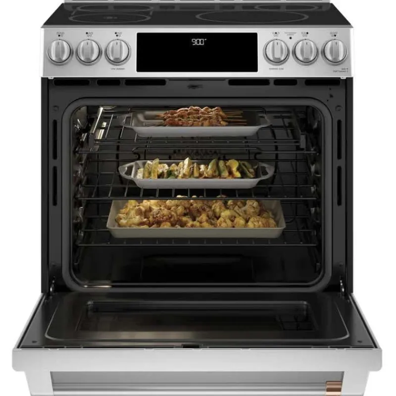 GE Café CAFE Range 30" Electric Induction - CHS90XP2MS1