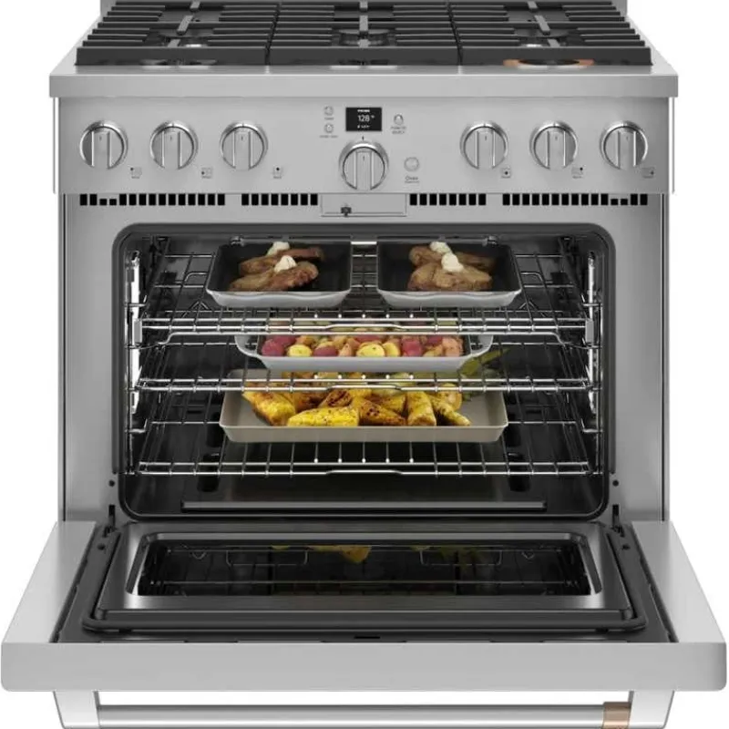 GE Café CAFE Range 36" Electric Gas - CGY366P2TS1