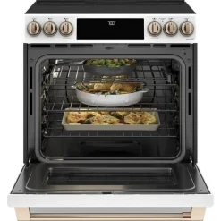 GE Café CAFE Range 30" Electric Glass-Ceramic - CCES700P4MW2