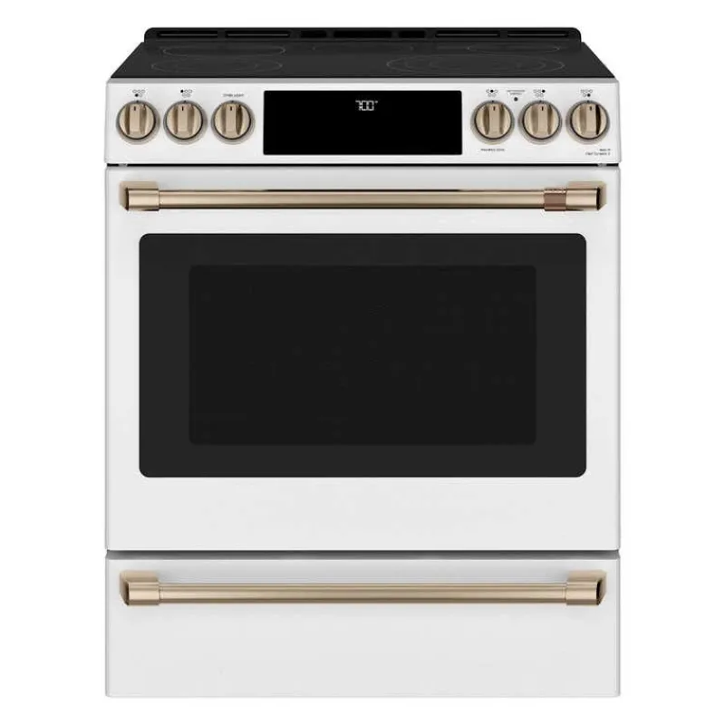 GE Café CAFE Range 30" Electric Glass-Ceramic - CCES700P4MW2