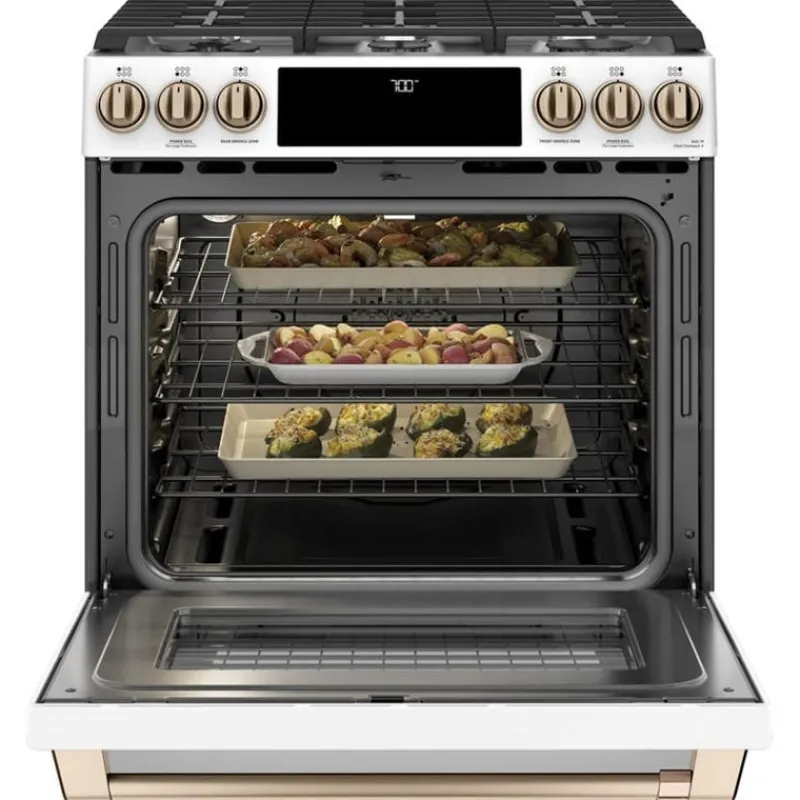 GE Café CAFE Range 30" Gaz Gas - CCGS700P4MW2