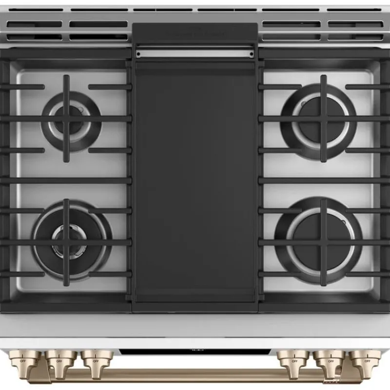 GE Café CAFE Range 30" Gaz Gas - CCGS700P4MW2