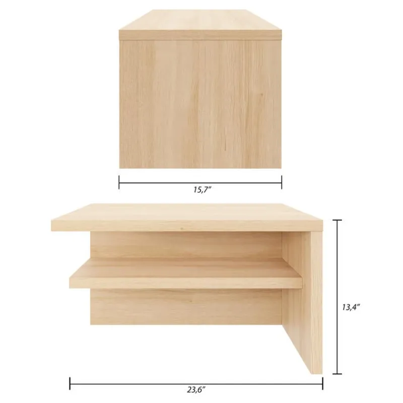 Nexera Camden Extension Nightstands, set of 2 -