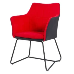 Chair with Metal Base -