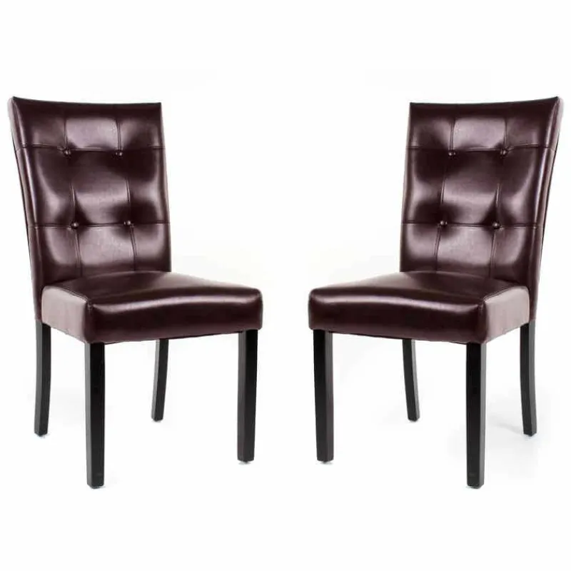 Chairs (Set of 2) - Brown