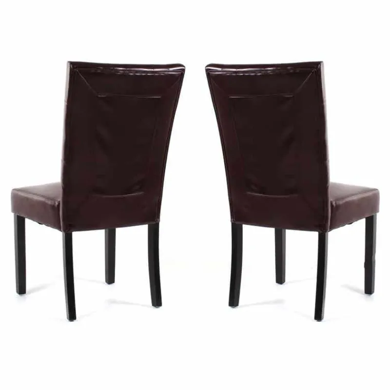 Chairs (Set of 2) - Brown