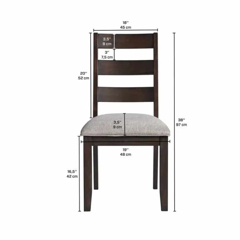 Chairs (Set of 2) - & Beige