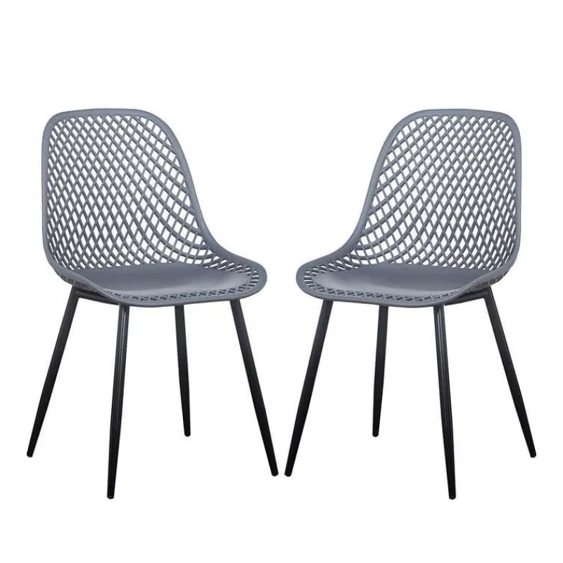 Chairs (Set of 2) - Grey