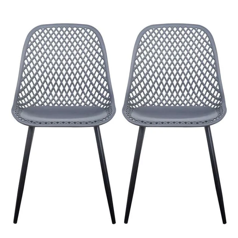 Chairs (Set of 2) - Grey