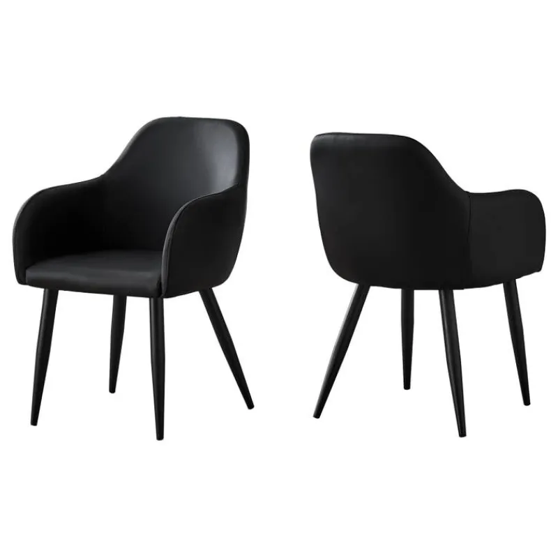 Monarch Chairs with Arms (Set of 2) - -