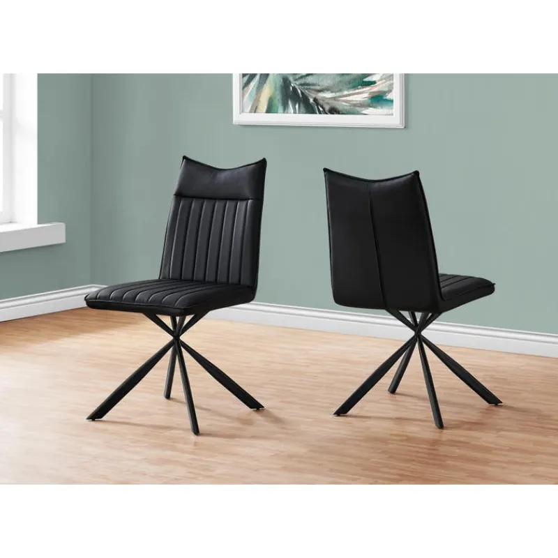 Monarch Chairs with Spider Legs (Set of 2) - -