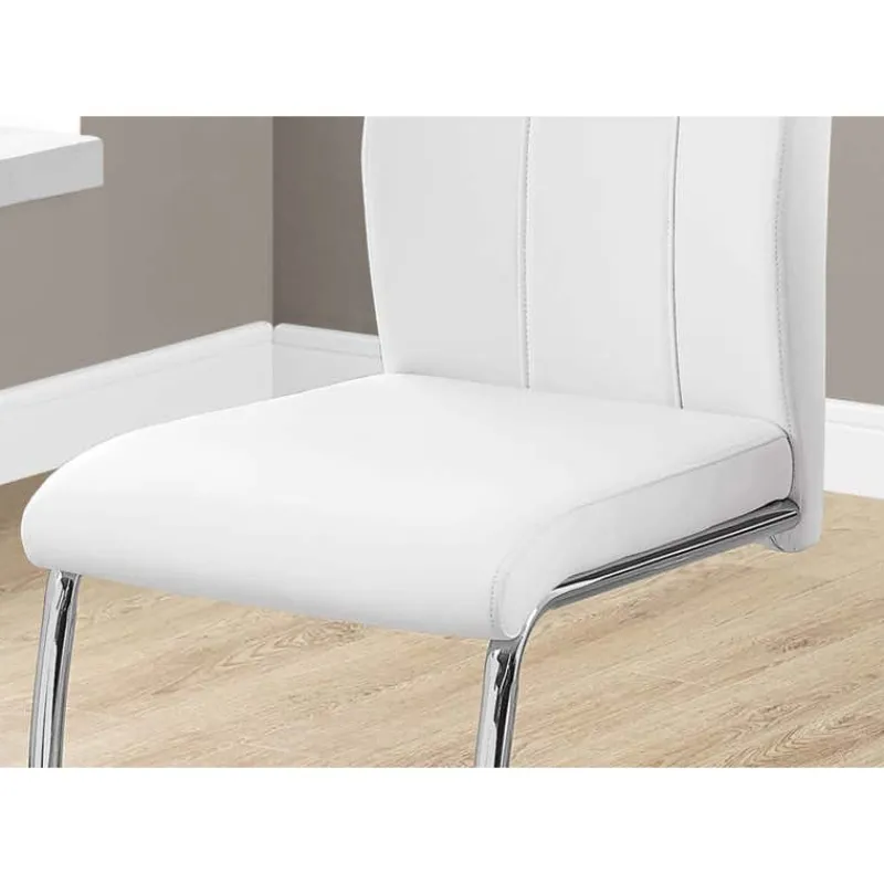 Monarch Chairs with Chrome Base (Set of 2) - -