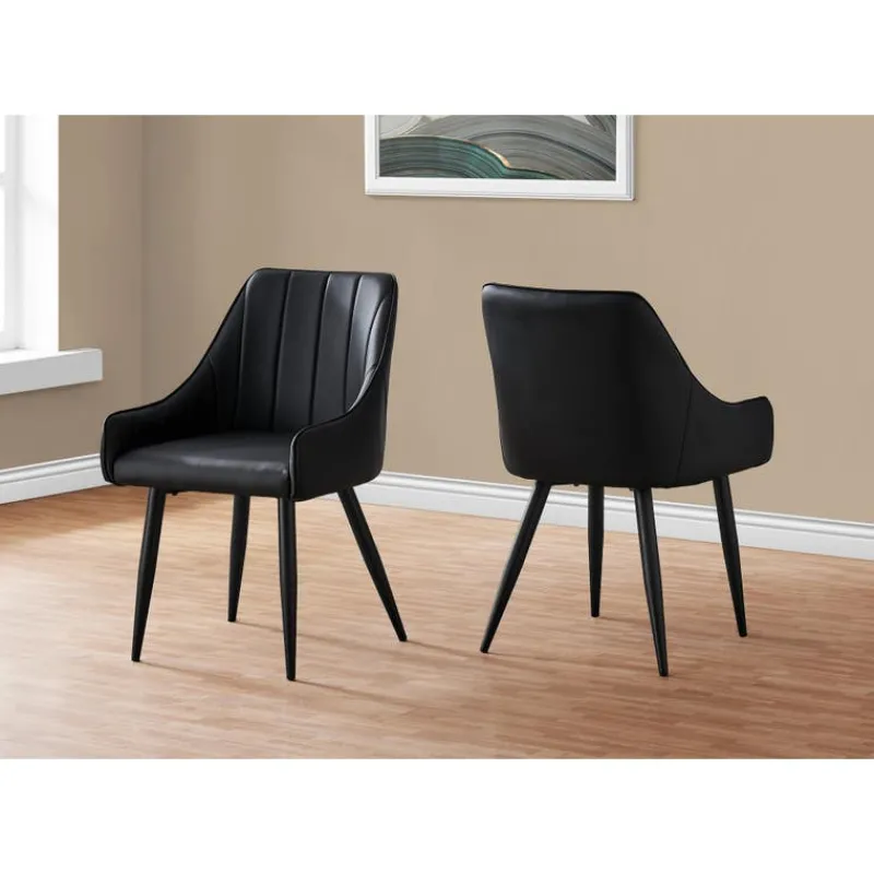 Monarch Chairs with Low Arms (Set of 2) - -