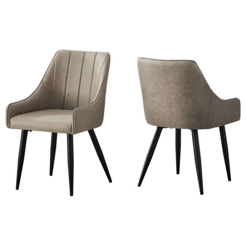 Monarch Chairs with Low Arms (Set of 2) - -