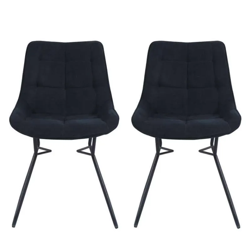 Chairs with Sleigh Legs (Set of 2) -