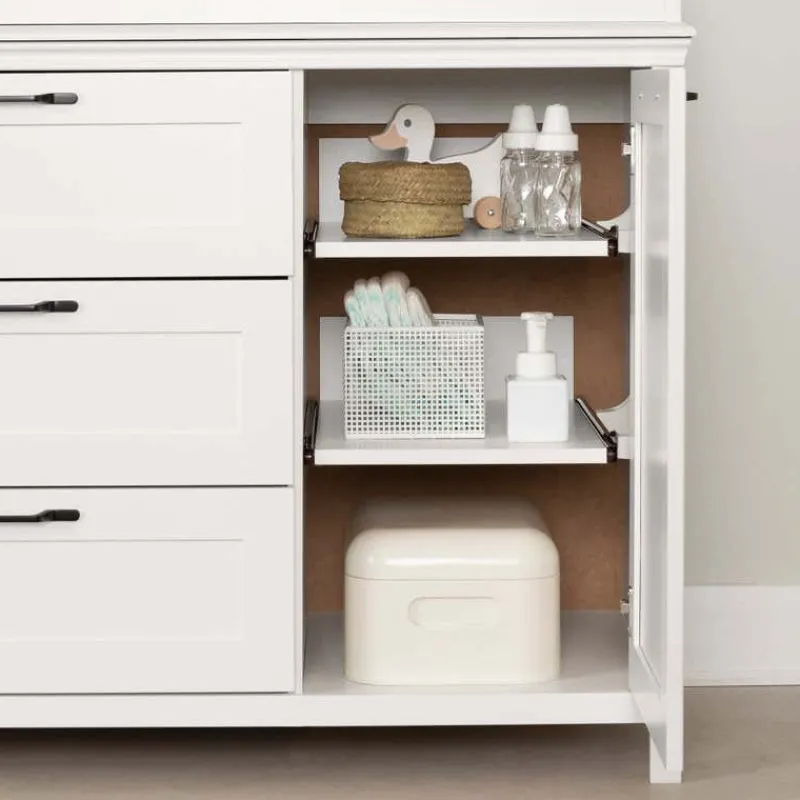 Meubles South Shore Changing Table with Removable Rim - South Shore