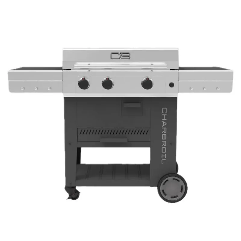 CHARBROIL 5-in-1 Propane Cooking Station with Plancha, Pizza Oven, and Wok - 36 000 BTU