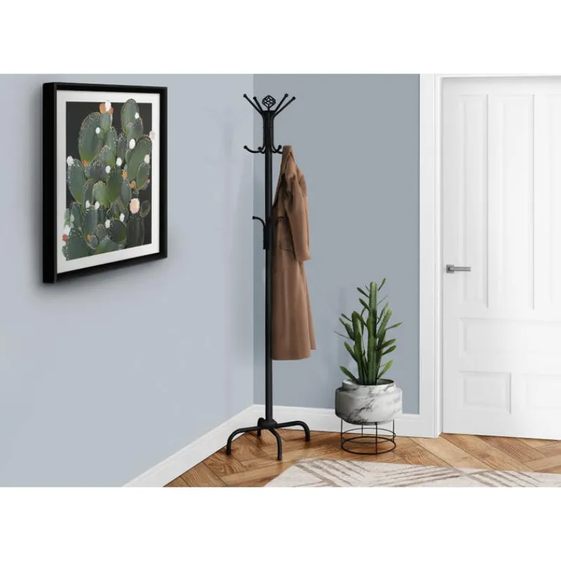 Monarch Coat rack - 70"h / metal
