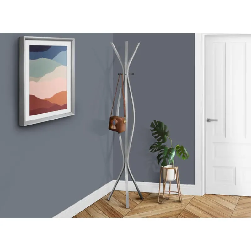 Monarch Coat rack - 72"h / metal contemporary style
