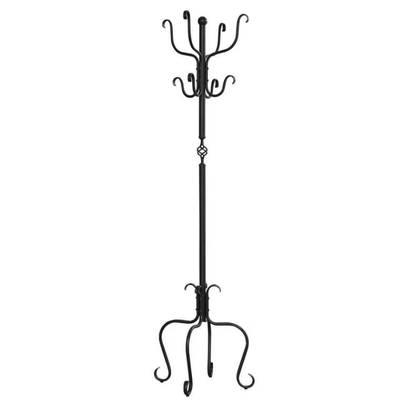 Monarch Coat rack - 74"h / traditional hammered metal