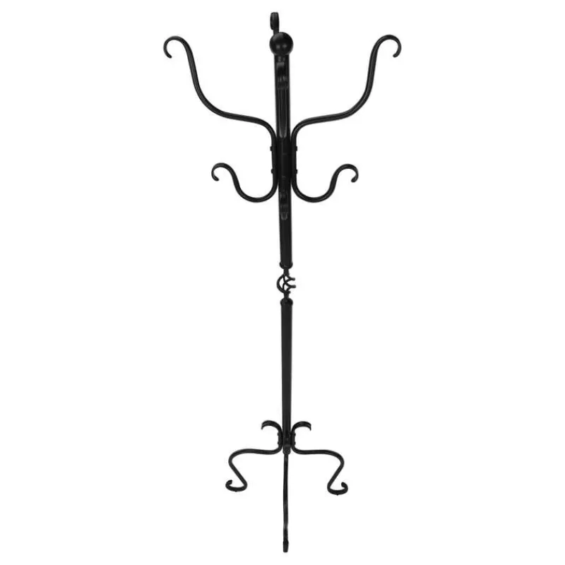 Monarch Coat rack - 74"h / traditional hammered metal