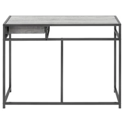 Monarch Computer desk - 1 storage drawer / metal frame - 42