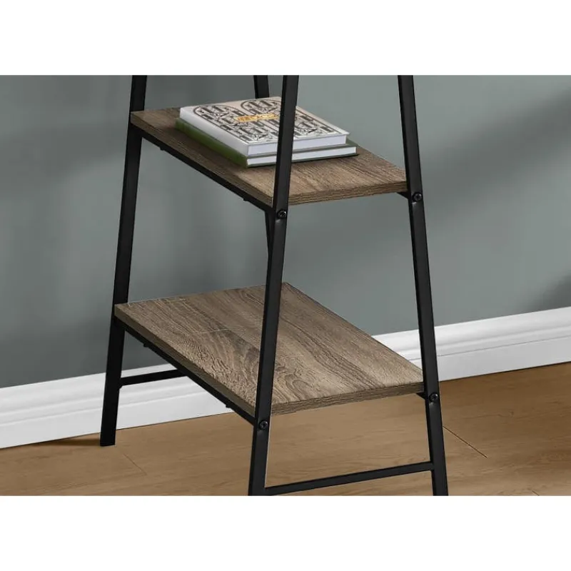 Monarch Computer desk - 3 tiers / 4 open shelves / sawhorse style - 48"l -