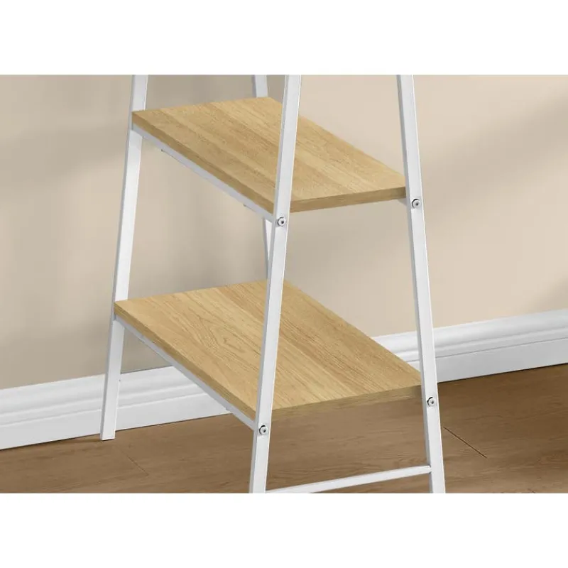 Monarch Computer desk - 3 tiers / 4 open shelves / sawhorse style - 48"l - wo -