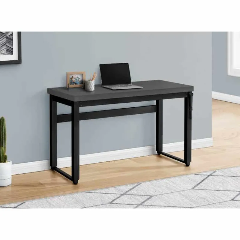 Monarch Computer desk - adjustable height / standing desk / thick table top - 48"l x -