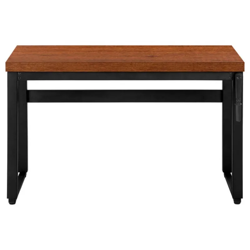 Monarch Computer desk - adjustable height / standing desk / thick table top - 48"l x -