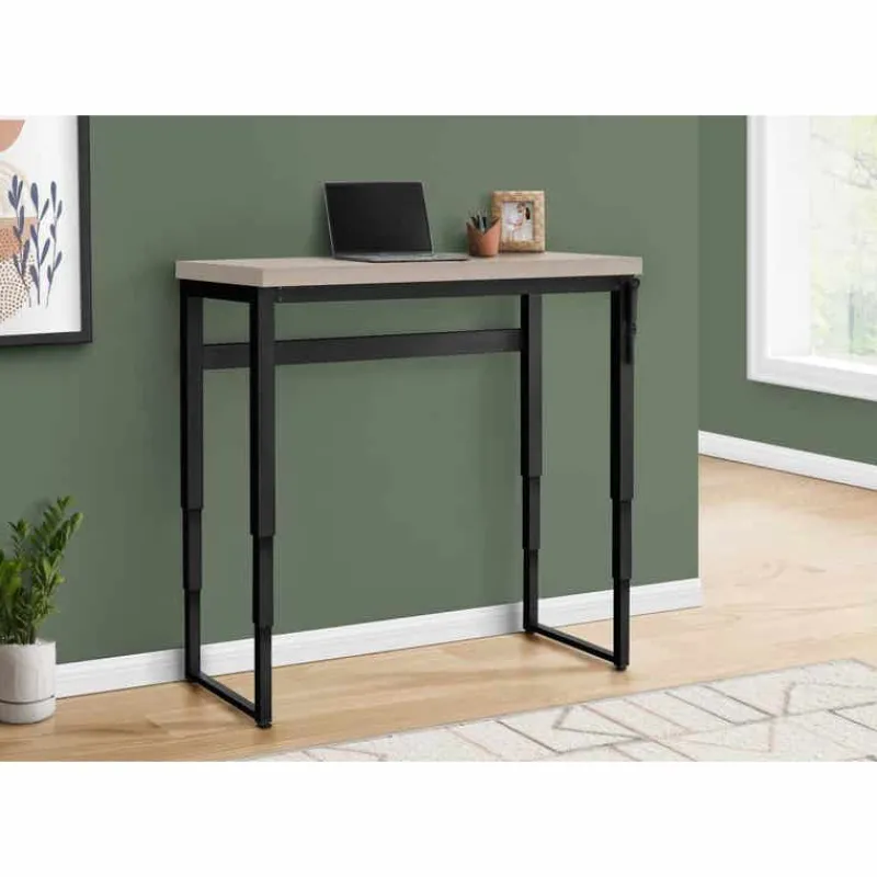 Monarch Computer desk - adjustable height / standing desk / thick table top - 48"l x -